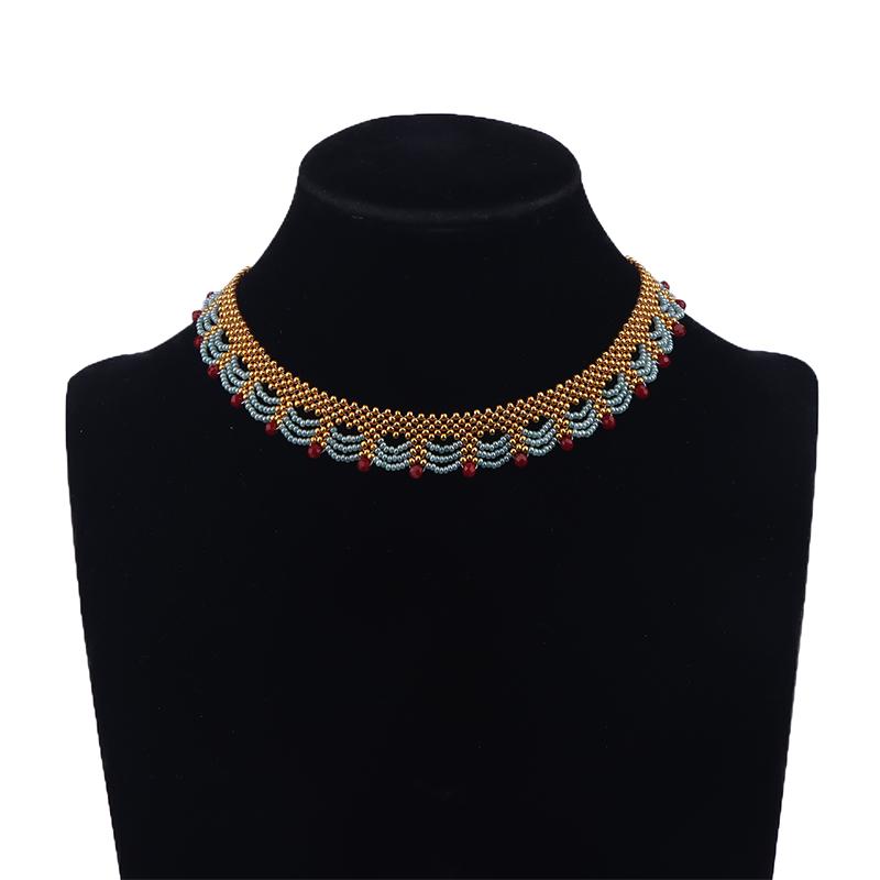 Ожерелье из бусин в стиле китайской античности, аксессуары для ханьфу, этнический стиль, юбка «лошадиное лицо», декоративные украшения, подарок