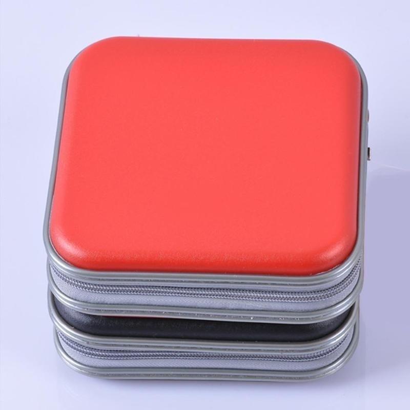 Портативный 40 шт., бумажник для дисков CD, DVD, VCD, органайзер для хранения DJ, чехол, держатель, сумка для альбома