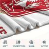 Custom Name,FC Twente Printed Flannel Blanket, soft throw for bedroom sofa, washable, Christmas present, great gift.