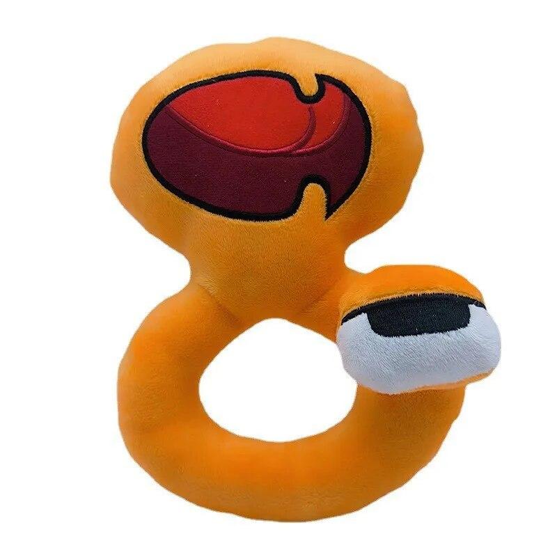 10 шт. 0-9 номеров плюшевые игрушки персонаж куклы Kawaii мягкие игрушки с алфавитом Lore плюшевые игрушки для детей развивающие подарки