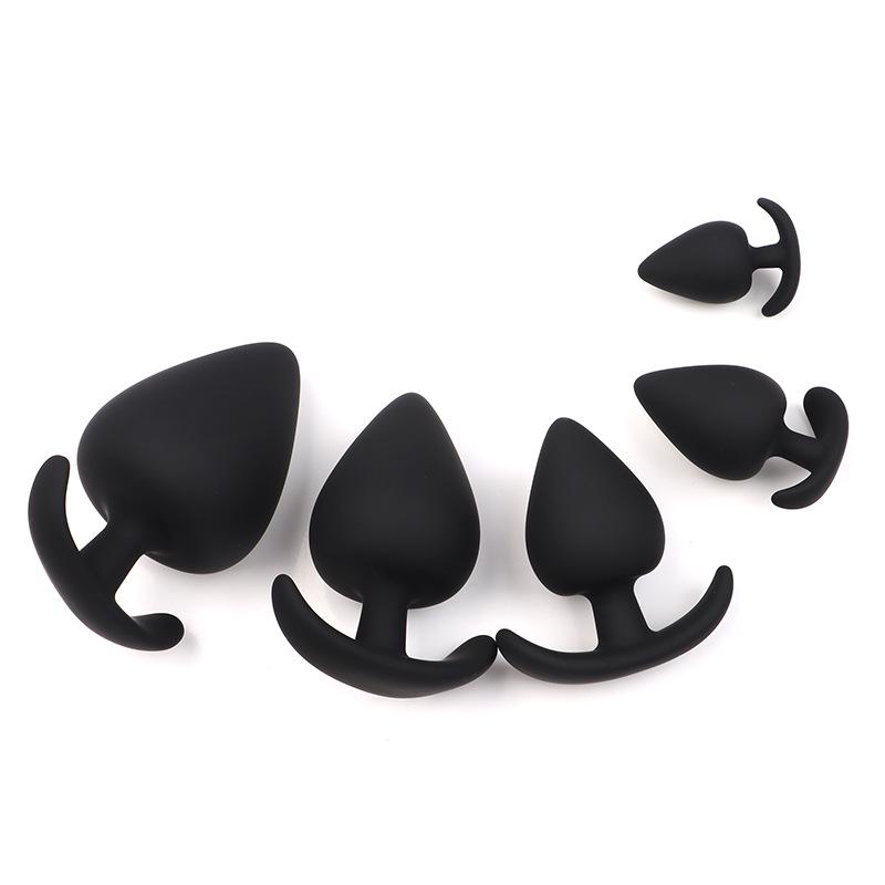 Силиконовая анальная пробка в форме персика: Скрытое ношение, Веселье на заднем дворе, Самоудовлетворение, SM-игры, Дилатация и Прелюдия Взрослая игрушка