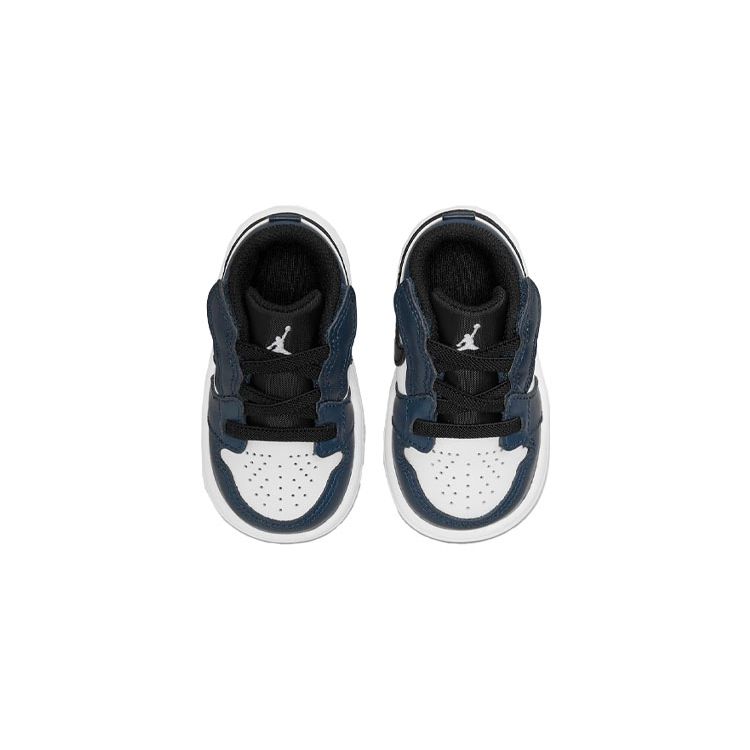 Air Jordan 1 Low ALT TD Armory Navy Baby Sneakers Blue Black White CI3436-411