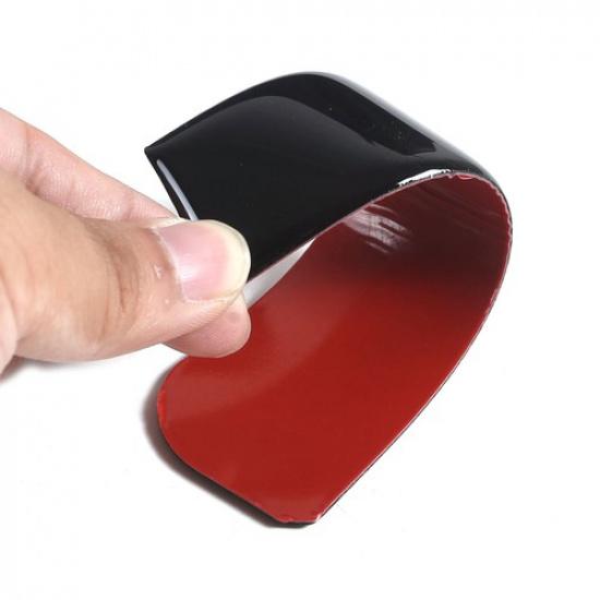 Glossy Piano Black Inner Door A-pillar speaker sticker For Infiniti G25 G35 G37