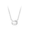 Sawnio Hello Kitty Jewelry Signature Necklace (White) Hlsn179-W