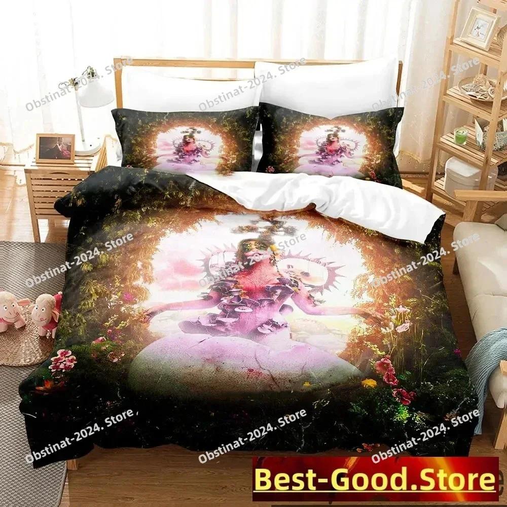 3D Portals Melanie Martinez album Bedding Set Printed Comforter Duvet Cover Pillow Case 3 Pieces Set Kids Adult Size Linen Sheet