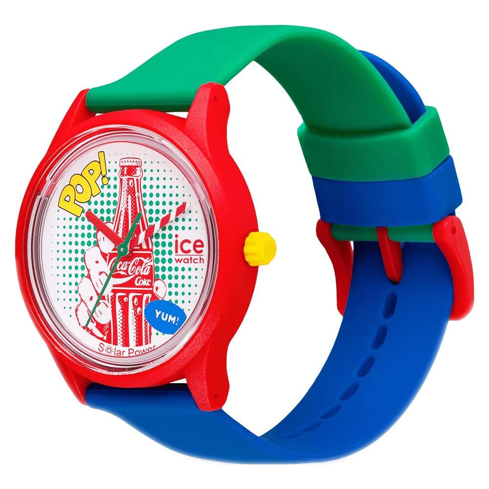 Авторизованный дистрибьютор Часы для мужчин и 019902 x Поп-арт Средний 40 мм [Ice Watch] Ice-Watch Женские, Coca-Cola Ice-Watch -