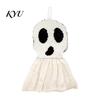 Ghost Decoration for Home Halloween Hanging Ornament, Cute Spooky Plush Tabletop Versatile Table Decor Figurine, Holiday Atmosphere Props, Funny Party