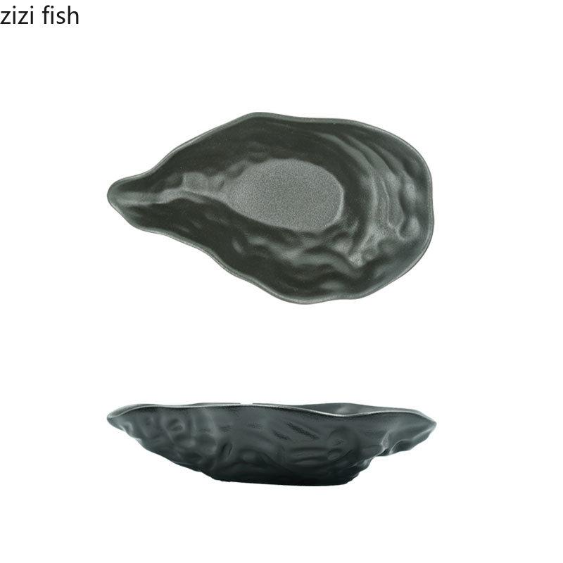 Керамическая миска Oyster Обеденная тарелка Суповые тарелки Фруктовые тарелки Салатницы Миска для лапши Посуда для ресторана Диск для сашими Десертная тарелка