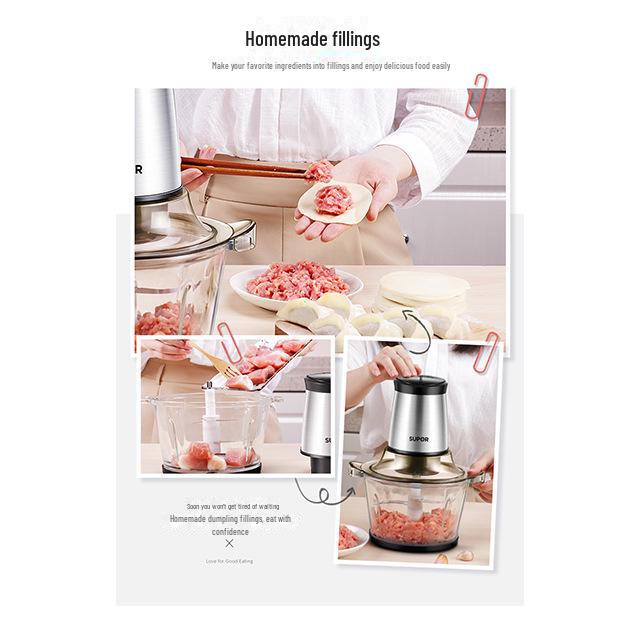 Supor JR05 Многофункциональная электрическая мясорубка-миксер для мяса и овощей