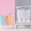 3Pcs/Set Soft Silicone Lotion Container Squeeze Tube Empty Bottle Refillable Bottle Portable Travel Shampoo Bottle 60ml 100ml