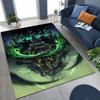 WOW World of Warcraft Артас Демон Иллидан Сильванас Ковер для Спальни Гостиной Дивана Дома Придверный Коврик Декор, Детский Нескользящий Коврик