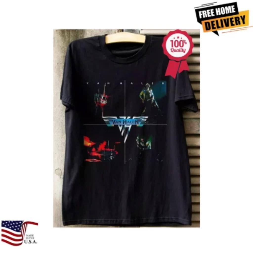 Van Halen 1984 Vintage Album Graphic Tee Classic Rock Fan Shirt