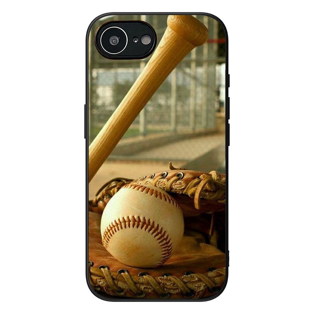 Baseball Game Fan Phone Case for Apple iPhone 16 17 Air 14 15 Pro Max Plus 16+ 16E 14+ ProMax Protective Cover