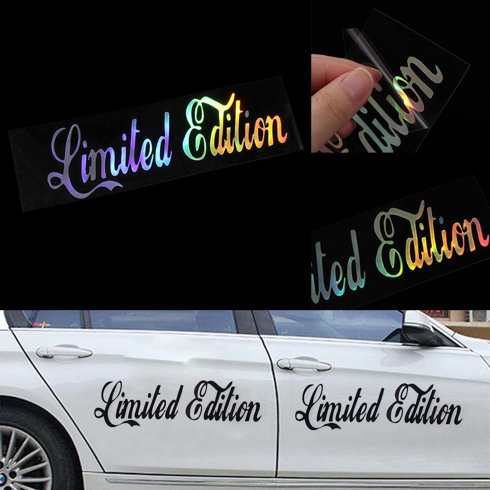 Styling Reflective Waterproof Car Accessories Window Car Stickers Auto-styling Limited Edition