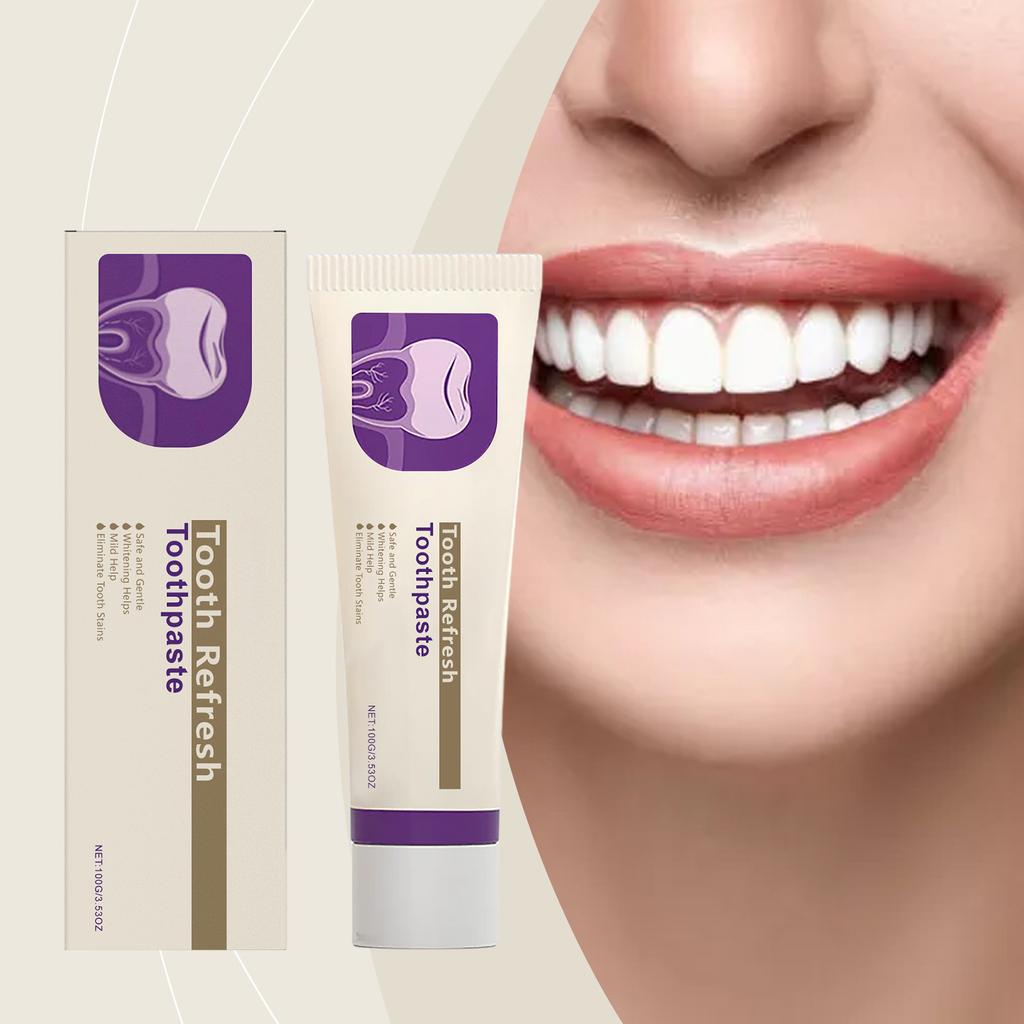 Teeth Cleansing Toothpaste Whitening Tooth Eliminate Plaque Stain Fresh Breath Improve Oral Smell Dental Care Toothpaste Adults
