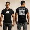 Squat Bench Deadlift Gym Classic Strength Fitness Brand Tshirt Cotton Graphic Tee Unisex Unisex Summer Streetwear