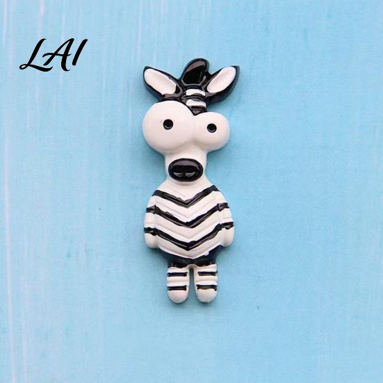 Lion Refrigerator Magnet Cartoon Animal Magnet Big Eyes Shape Fridge Shaped Magnets Memo Notes Photo Holder Gift for Lovers Monkey