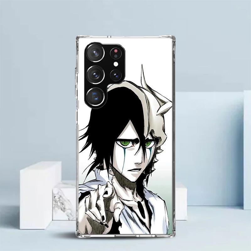 Чехол для телефона Bleach Улькиорра Сифер 4 для Samsung Galaxy S24 S25 Edge S26 Ultra S22 S23 Plus S21 + S20 FE Мягкий ТПУ Задняя крышка Gala