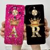 Для Honor X9D 5G MTN-NX1 Модный Чехол для Телефона с Первоначальной Буквой для Пары для Honor X9d X 9D 5G Мягкий Силиконовый ТПУ Защитный Чехол для Линзы