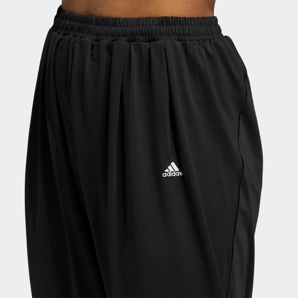 adidas Повседневные брюки для йоги с эластичной талией, женские штаны, черные GT3007