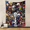 NFL Logo Tapestry Wall Hanging, American Football Emblem Poster, Sports Wall Decor for Bedroom Living Room Dorm