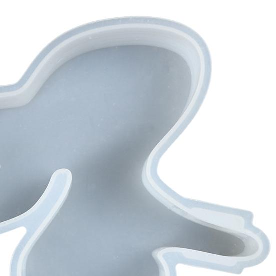 1 комплект вазы для цветов в виде кролика с 3 пробирками для гидропонных растений, станция для размножения растений в виде пасхального кролика, эпоксидная смола, литье, силиконовая форма