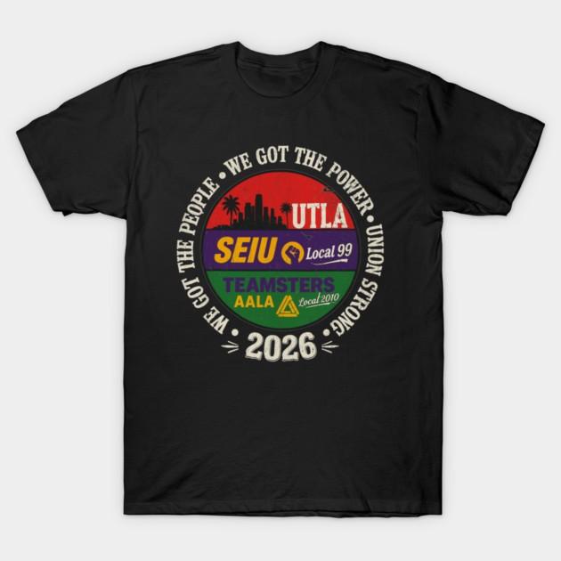 Движение за права трудящихся UTLA SEIU AALA У нас есть люди Футболка