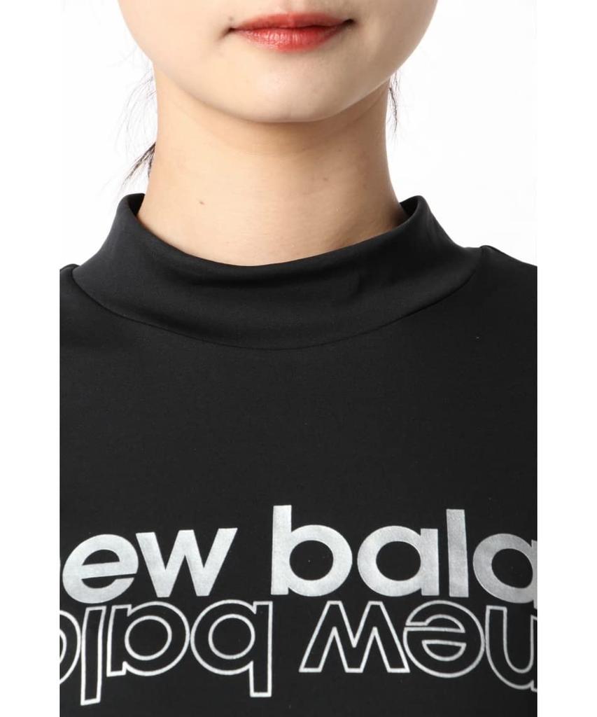 Рубашка для гольфа с коротким рукавом и воротником-стойкой Quick 0 [New Balance] (Впитывает воду, высыхает, эластичный) / Женский / 012-2166507 010_Черный [S]