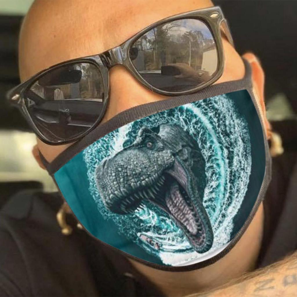 Adult Anti-Dust Sand Exhaust Sunscreen Funny Face Scarf Breathable Cycling Mask