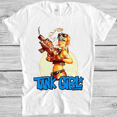 Танк Girl Феминистка Чарли Не Серфит Аниме Мем Смешной Подарок Футболка T Shirt M1107