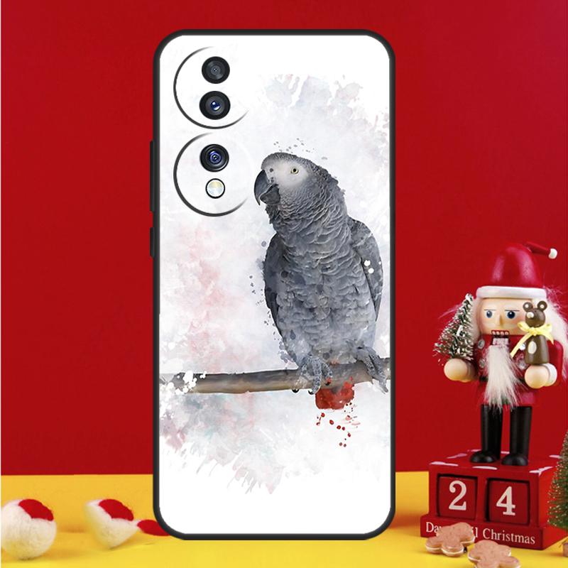 Чехол African Grey Parrot для Honor Magic 8 5 6 7 Pro Honor Win RT 50 70 90 200 400 Lite X8c X9b X9c X9a X9d