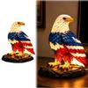 Independence Day Eagle Lamp 1776–2026 Patriotic Eagle Light Red White Blue Patriotic Design USB Powered for Desk Living Room