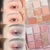 Nine-color Waterproof Eyeshadow Tray Pearlescent Natural Brightening Long-lasting Setting Laying Silkworm Shadow Tray Eye Makeup Student Woman Makeup