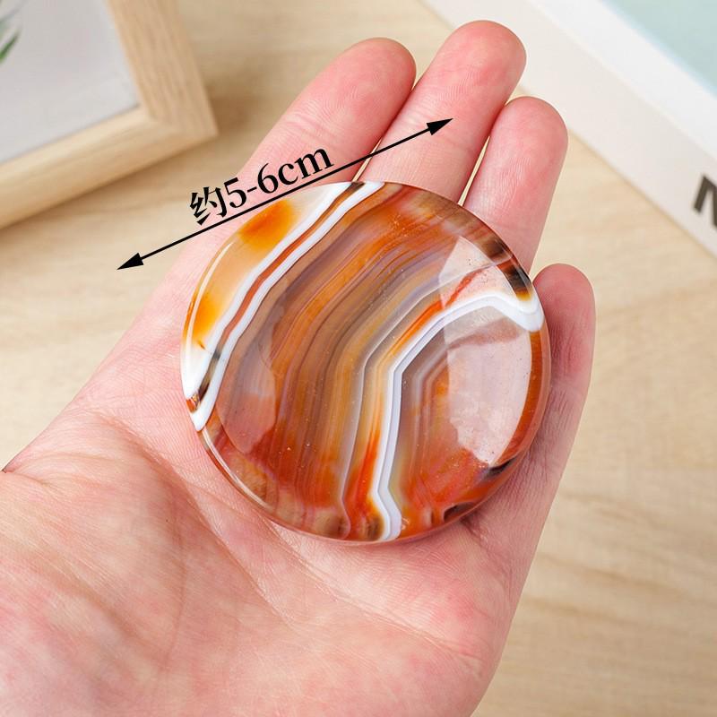 Лунная чаша из натурального белого кристалла - круглый камень для медитации и энергии