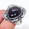Natural Mahogany Obsidian Gemstone 925 Sterling Silver Jewelry Ring Size 13 R6l90