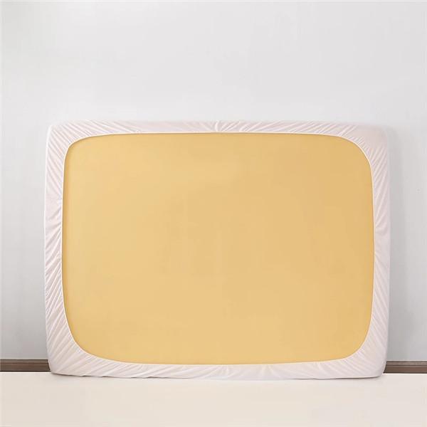 Super Waterproof Bed Fitted Sheet Elastic Rubber Band Mattress Cover Bed Protector Cover Deep Pocket Sheets Cover for Bed