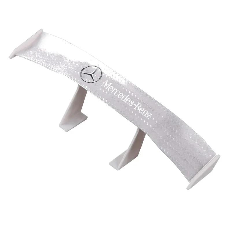 AABDT1 Car Mini Rear Spoiler Mini Small Wing Model Decoration Caps For Mercedes Benz C300 C250 C350 C Class W203 W204 C63 C180 C200