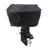 15-250HP Full Outboard Motor Engine Boat Cover Black 210D Oxford Waterproof Anti-scratch Heavy Duty Outboard Engine Protector
