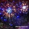 Solar Fairy Lawn Lights,Waterproof Outdoor Firework Lights,LEDs Garden Flower Light For Garden Christmas Party DIY Decoration