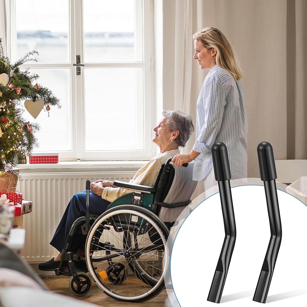 2 шт. Удлинители тормозов для инвалидной коляски для транспортировочной, откидной, тормозные детали