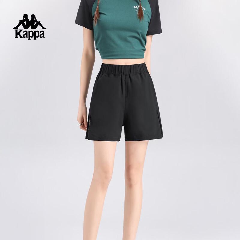 Kappa Женские спортивные шорты с высокой талией, быстросохнущие