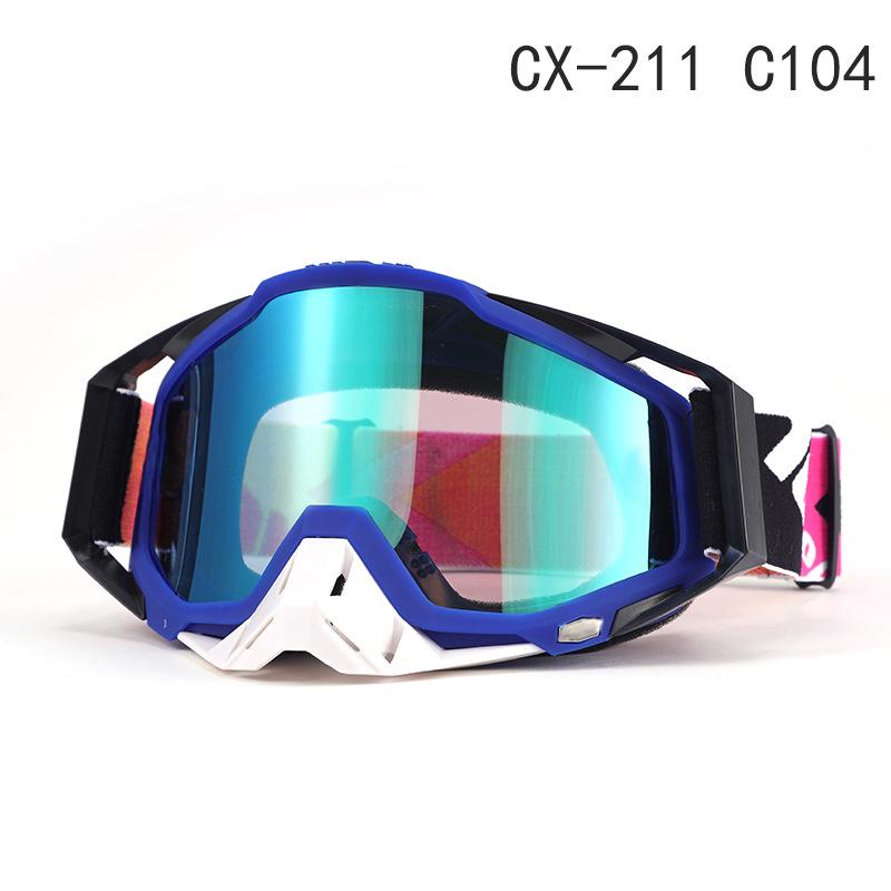 Ветрозащитные мотоциклетные и лыжные очки для использования за границей: 100% Внедорожная езда, катание на природе и защита при скоростном спуске