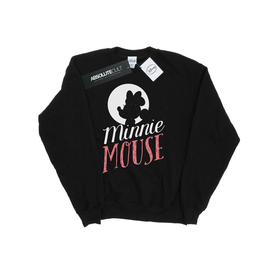 Disney Womens/Ladies Minnie Mouse Moon Silhouette Sweatshirt