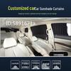Jinbei Grace Car Curtains: Heat Insulation & Blackout Venetian Blinds with Aluminum Alloy Double Track
