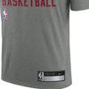 Nike Футболка с коротким рукавом и логотипом Miami Heat, мужские топы, серые, FJ0179-063