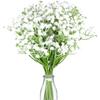 Искусственный пластиковый цветок гипсофила для улицы, сада, вечеринки, двора, дома, венок, украшение для стола, свадебный букет невесты, DIY подарок, аксессуар
