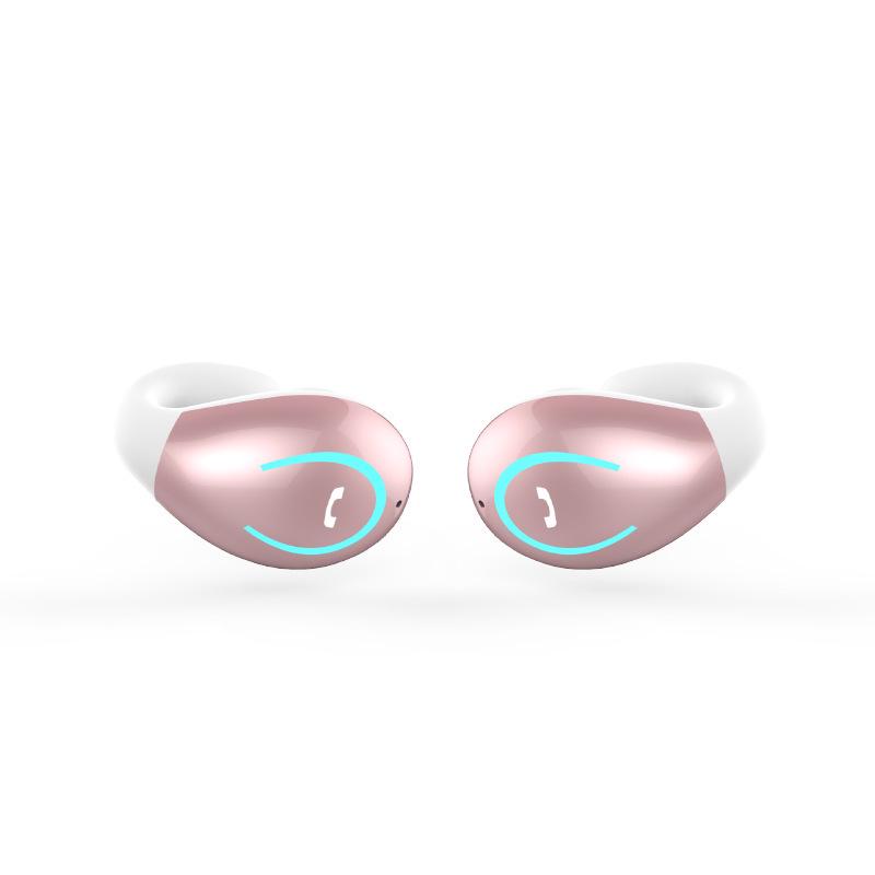 YX-08 Bluetooth-наушники-вкладыши TWS с зажимом для уха, стерео