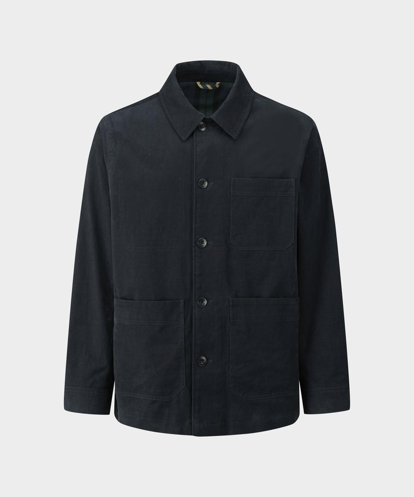 BROOKS BROTHERS Cotton Chore Jacket (Dark Navy) (Bbotmbg303)