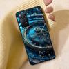 Lofi Dreamscapes Clock Gear Phone Case For Redmi Note 13 14 15 Pro Plus 12 13C 12C 15C 9 10 10C 9T 9C 9A TPU Soft Cover Clear Ce