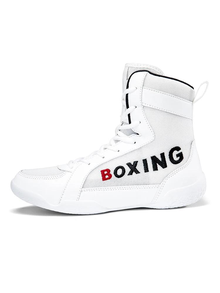 Boxing Boots Men Professional Wear-Resisting Sneakers Sports Training Combat Adult Fitness Athletic Brand Non-Slip Boxing Shoes